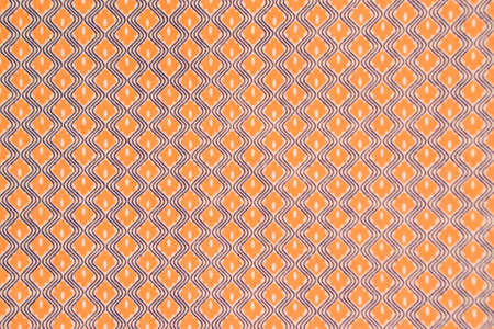 orange and blue vintage pattern fabric texture wallpaper  background