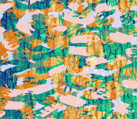 colorful blue ,pink ,yellow and green  modern art  wallppaper  abstract  backgroundの写真素材