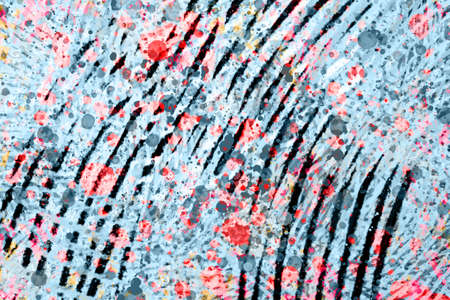 abstract digital paint  blue and black  backgroundの写真素材