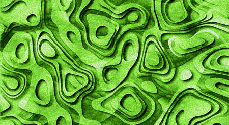 abstract green paper cute  backgroundの写真素材