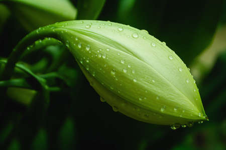 flower with rain drop  fresh ,spring ,relax nature wallpaper background