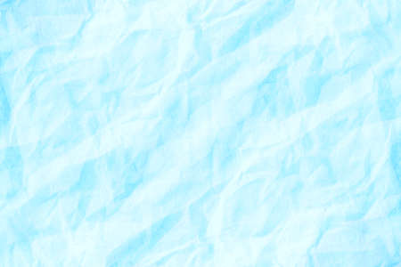 soft  blue color  crumpled  paper texture  design backgroundの写真素材
