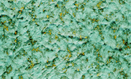 green wall  texture  with gold  background