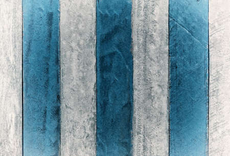vintage  blue and white wooden  panel texture background                の写真素材