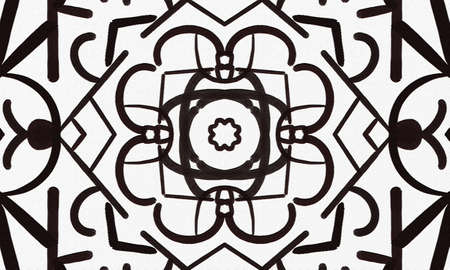 colorful mandala pattern   background design