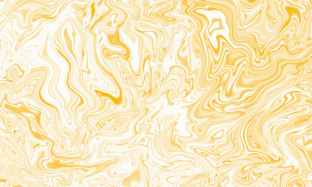 Yellow and white abstract background. Digital fractal art. 3D rendering.の写真素材