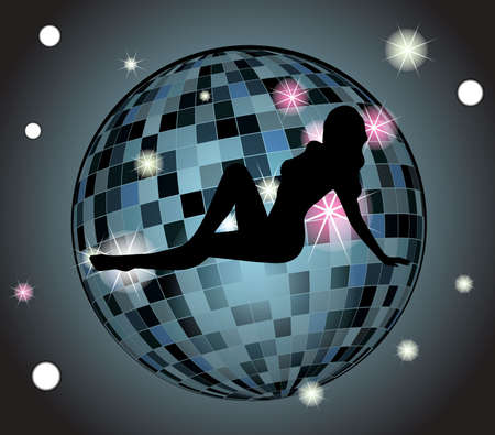 Vector Globe Of Tiles Abstractの写真素材