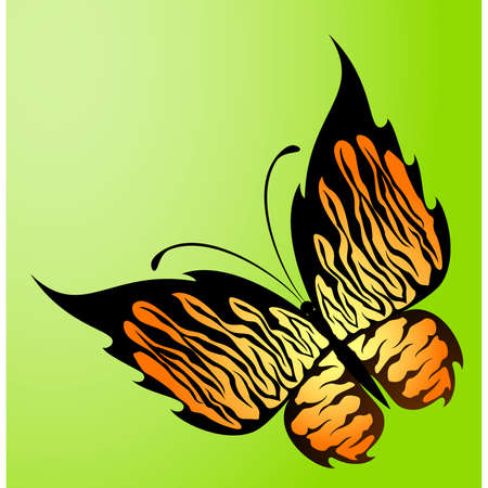 Beautiful butterflyのイラスト素材