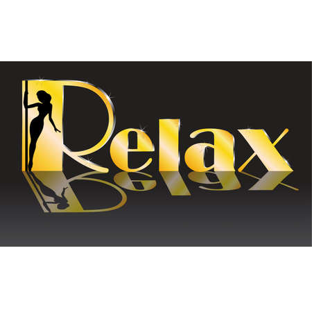 Beautiful silhouette of young women dancing a stripteaseのイラスト素材