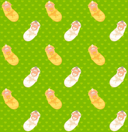 background with Twin Babyの写真素材