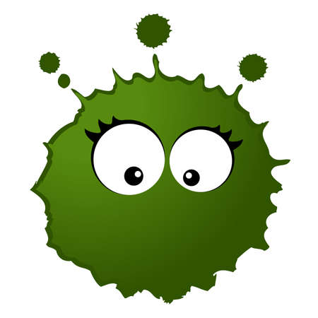 virus and germsのイラスト素材
