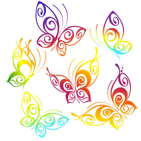 Beautiful butterfly for a designのイラスト素材