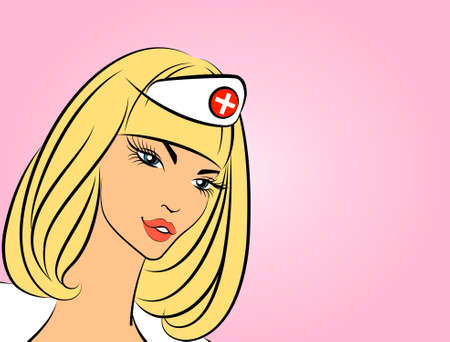 Beautiful nurseの写真素材