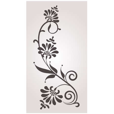 Vintage background with flowers. Vintage background with flowers.