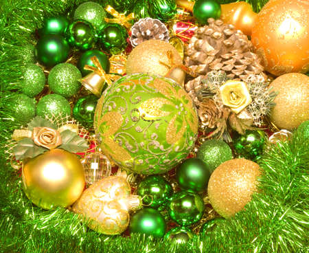 Christmas Decoration Candle. New Yearの写真素材