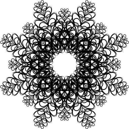 Snowflake winter background.の写真素材