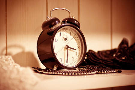 Old Alarm Clockの写真素材