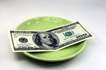 100 DOLLARSの写真素材