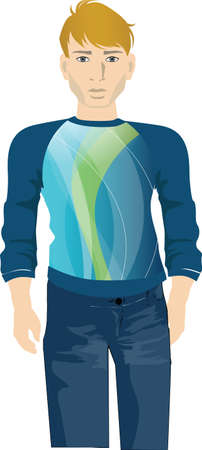 young boyのイラスト素材