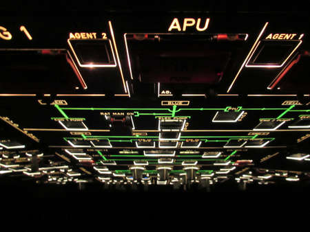 A320 overhead panel
