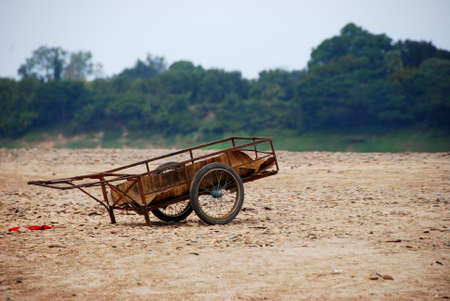 abandon trolly の写真素材