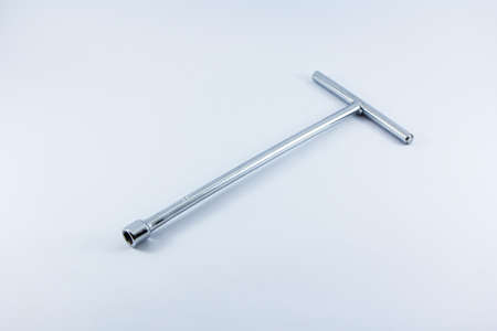 The Wrench Ton gray backgroundの写真素材