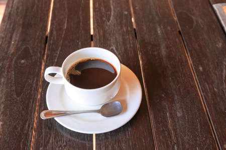 cup of coffee isolate on backgroundの写真素材