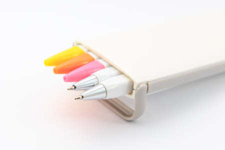 Writing Implements Isolated on backgroundの写真素材