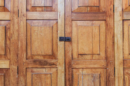 Detail from and old wooden door, close upの写真素材