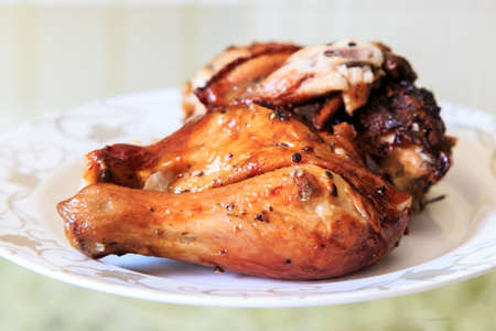 Asian Style Grilled Pepper Chicken の写真素材