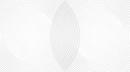 Black and white line pattern. soft background. Wave energy geometric design. Vector illustration.のイラスト素材