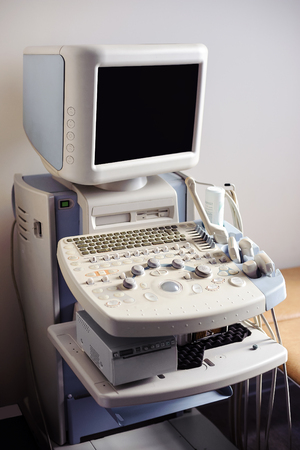Medical Ultrasound Diagnostic Machine in the hospitalの写真素材