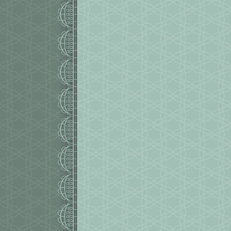 White lace pattern with a space for the text. Lace background. Vector illustrationのイラスト素材