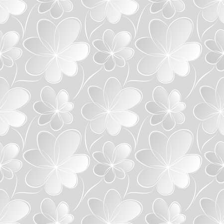 Floral background. Seamless pattern for decoration. Ornate pattern with flowers. Vector illustrationのイラスト素材