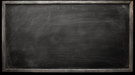 Chalk rubbed out on blackboard background or chalkboard textureの素材