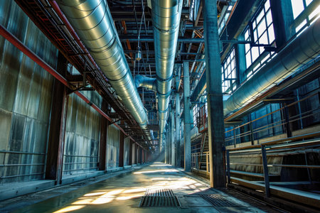 Industrial abstract for background, Backdrop, welding and manufacturing.の素材