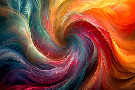 mesmerizing kaleidoscope of vibrant colors and intricate patterns unfolds before your eyes.の素材