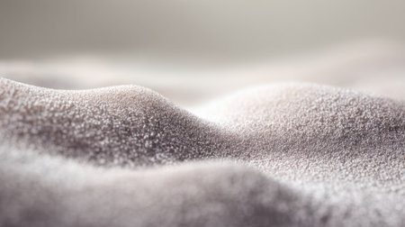 Gentle curves of soft material blend seamlessly inviting touch and tranquility in a quiet space.の素材