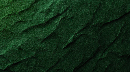 Rich green textures reveal a beautiful interplay of light and shadow on the surface.の素材