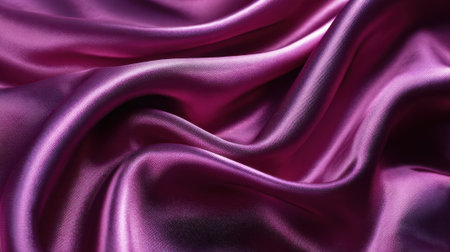A purple fabric with a shiny texture. It is a beautiful and elegant piece of fabricの素材