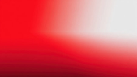 A smooth gradient transition from deep red to white fills the background creating a striking and dynamic visual effect suitable for various creative uses.の素材
