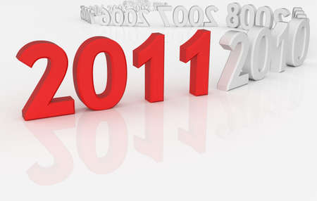 Year 2011の写真素材