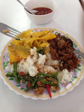 Spicy thai mix riceの素材