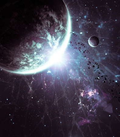 Beautiful space background