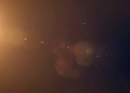 Colorful picture that represents look of stars from Solar System. Elements of this image furnished...