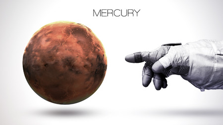 Mercury - High resolution best quality solar system planet. 
