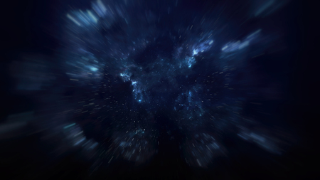 Beautiful space background. Elements of this image furnished by NASAの写真素材