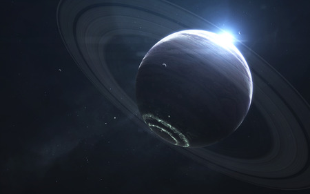Colossal gas giant. Science fiction wallpaper, planets, stars, galaxies and nebulas in awesome...