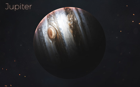 Jupiter. Realistic planets of Solar system.の写真素材
