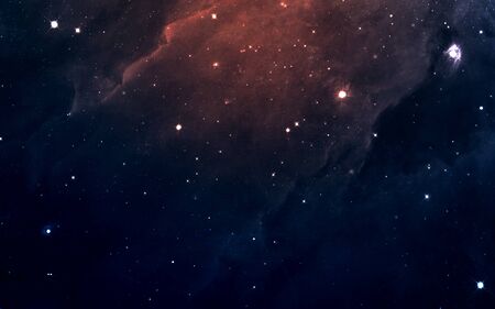 Starfield in deep space